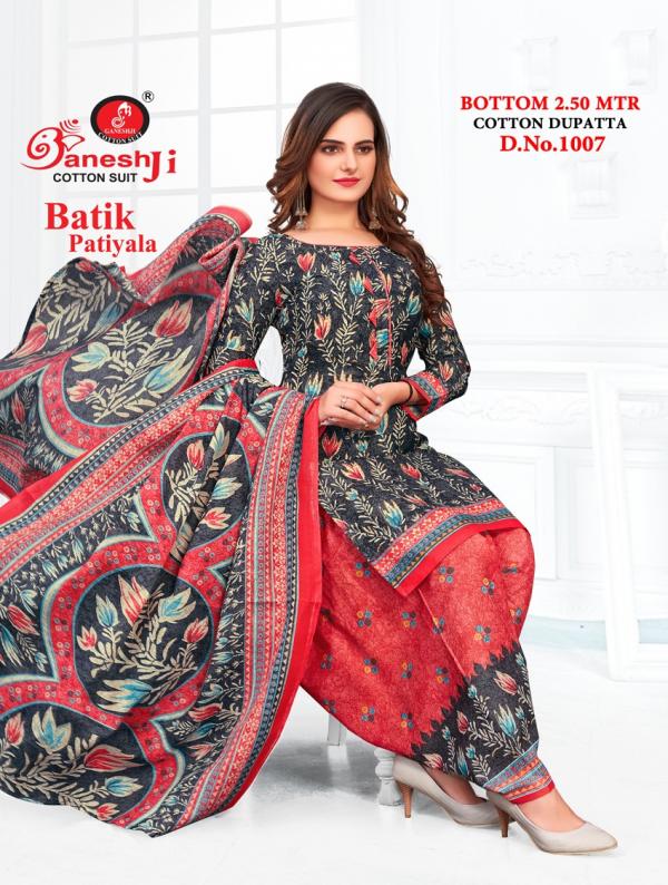 Ganeshji Batik Patiyala Vol-1 - Readymade Suits Collection